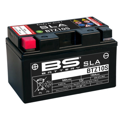 Batterie BS BATTERY SLA sans entretien activé usine - BTZ10S