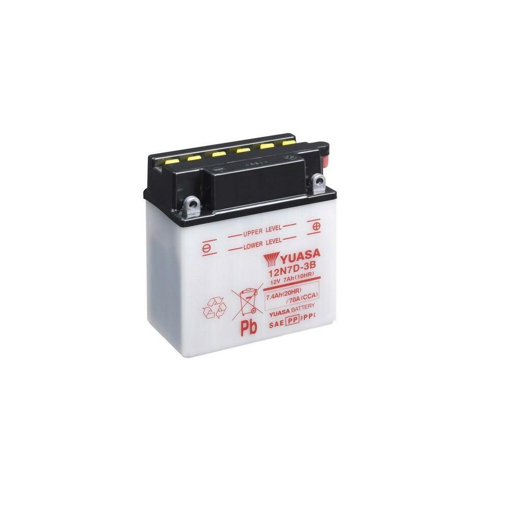 Batterie YUASA conventionnelle sans pack acide - 12N7D-3B