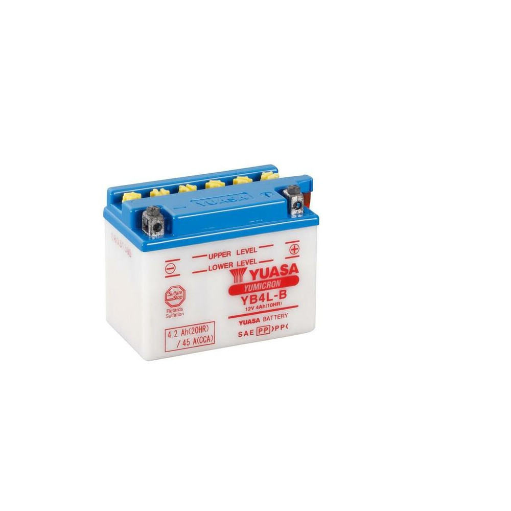 Batterie YUASA conventionnelle avec pack acide - YB4L-B