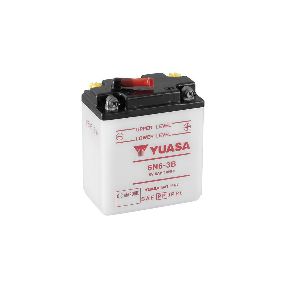 Batterie YUASA conventionnelle sans pack acide - 6N6-3B