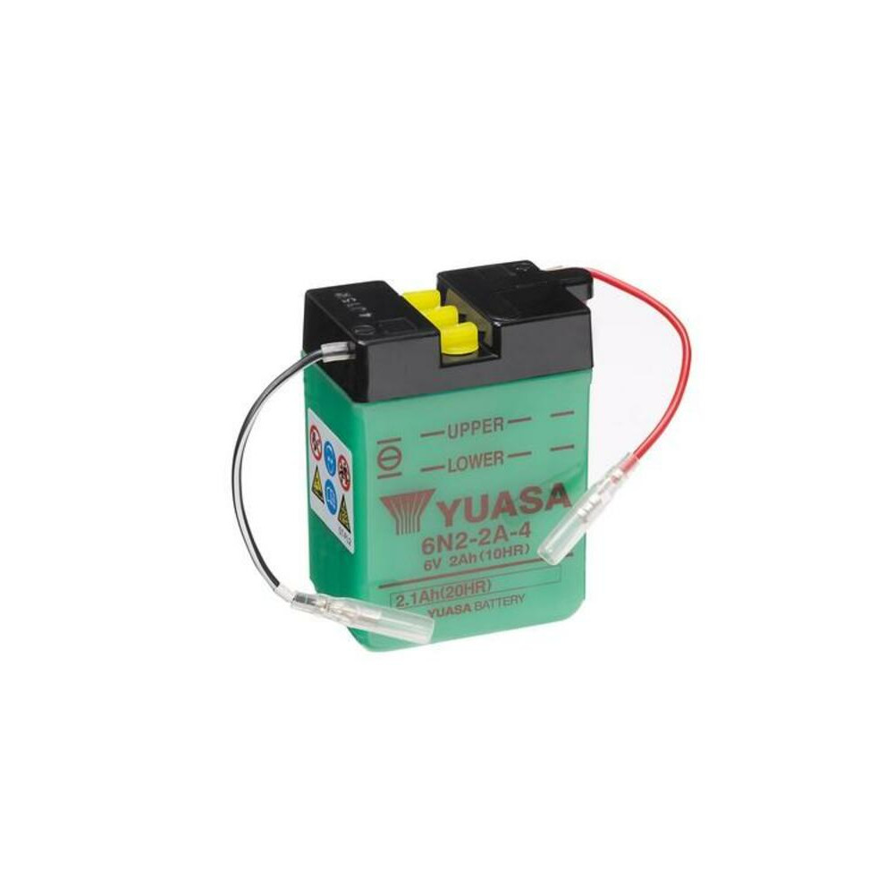 Batterie YUASA conventionnelle sans pack acide - 6N2-2A-4