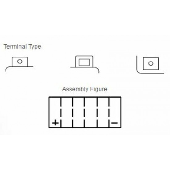 Batterie YUASA Sans entretien avec pack acide - YTX20H-BS