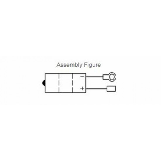 Batterie YUASA conventionnelle sans pack acide - 6N4A-4D