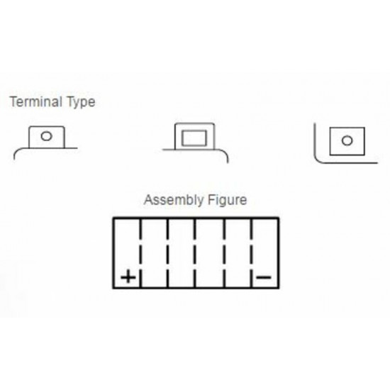 Batterie YUASA Sans entretien avec pack acide - YTX20CH-BS