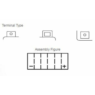 Batterie YUASA Sans entretien avec pack acide - YTX14AHL-BS