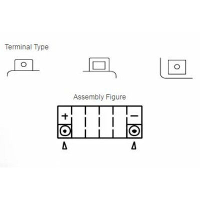 Batterie YUASA Sans entretien avec pack acide - YTX16-BS