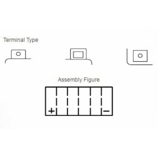 Batterie YUASA Sans entretien avec pack acide - YTX14AH-BS