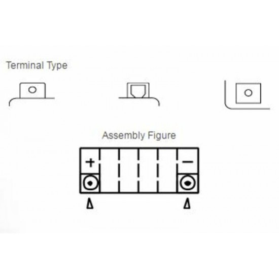 Batterie YUASA Sans entretien avec pack acide - YTX14-BS