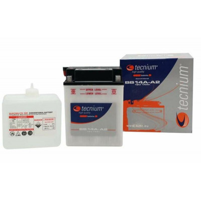 Batterie TECNIUM conventionnelle avec pack acide - BB7L-B2