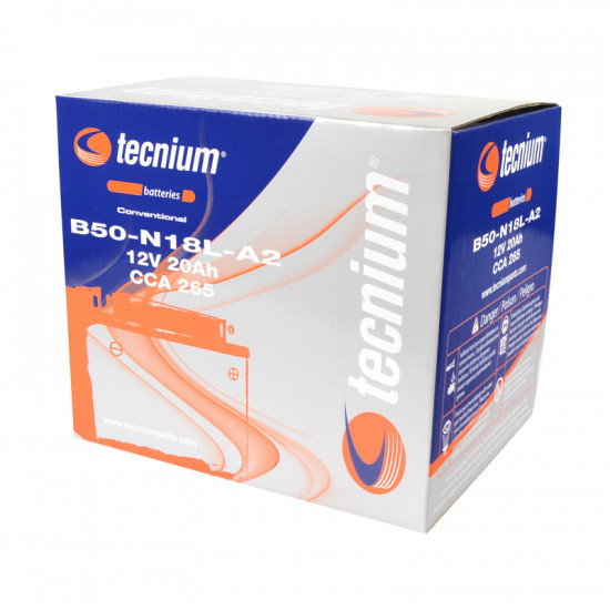 Batterie TECNIUM conventionnelle avec pack acide - B50-N18L-A2