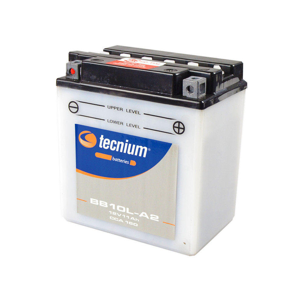 Batterie TECNIUM conventionnelle avec pack acide - BB10L-A2