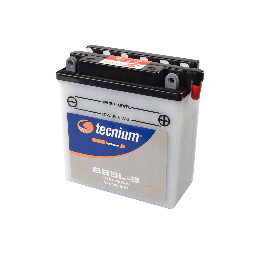 Batterie TECNIUM conventionnelle avec pack acide - BB5L-B