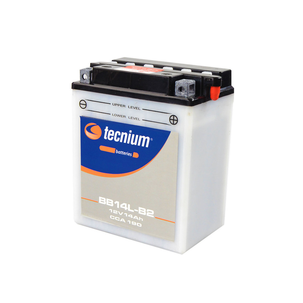 Batterie TECNIUM conventionnelle avec pack acide - BB14L-B2