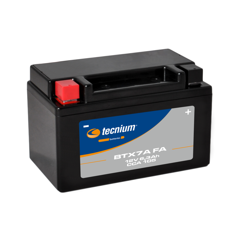 Batterie TECNIUM sans entretien activé usine - BTX7A