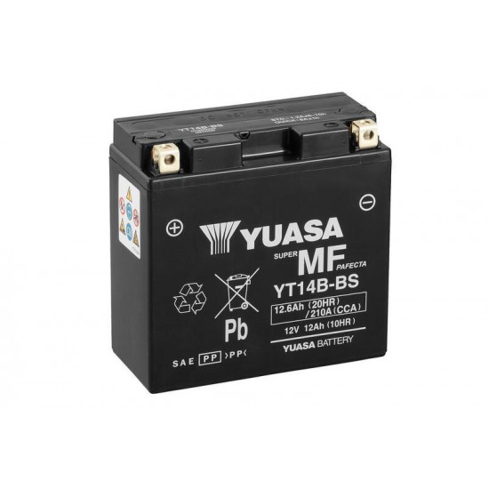 Batterie YUASA sans entretien activée usine - YT14B FA