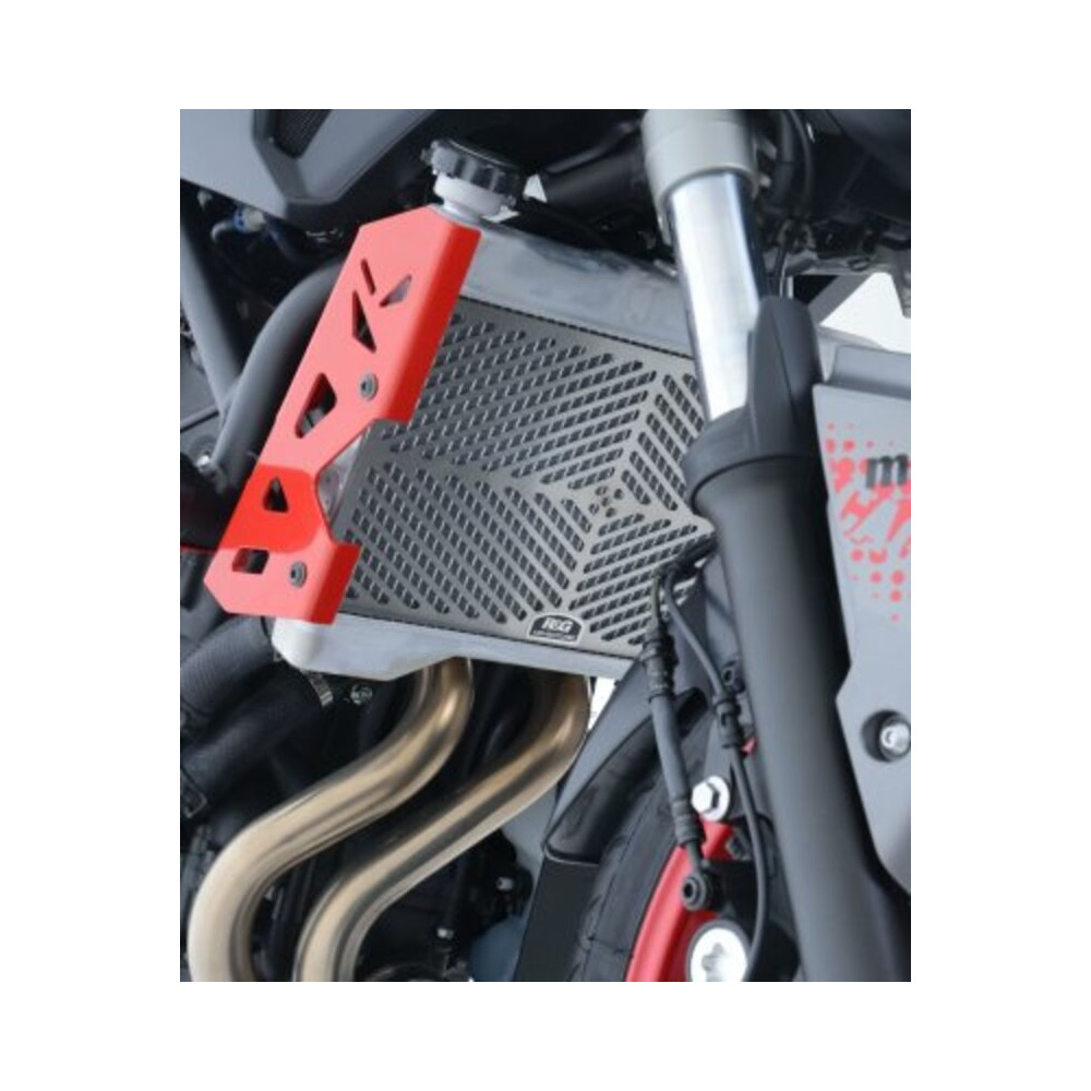 Protection de radiateur R&G RACING inox - Yamaha MT-07