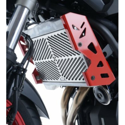 Protection de radiateur R&G RACING inox - Yamaha MT-07