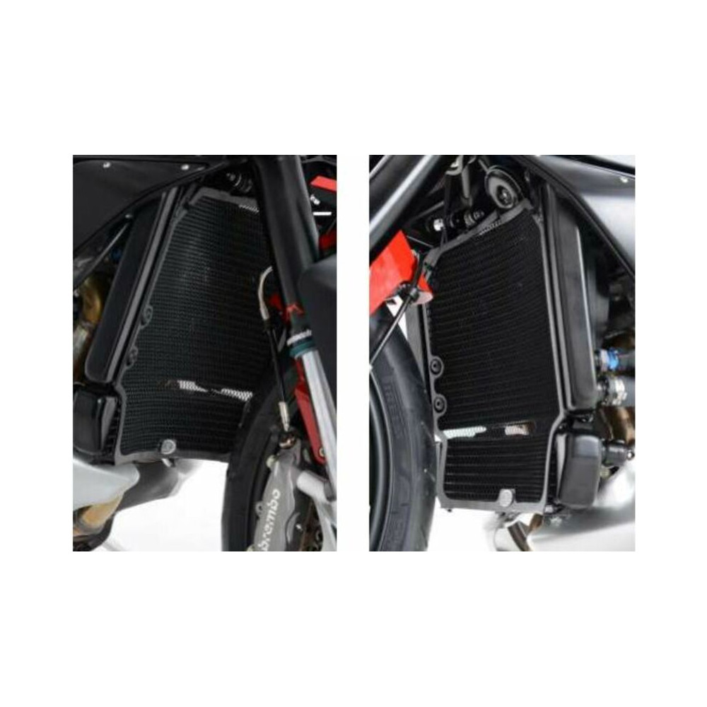 Protection de radiateur R&G RACING Aluminium - Mv Agusta 800 Rivale