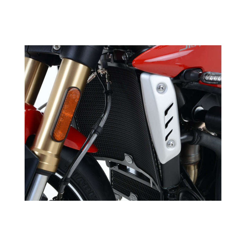 Protection de radiateur R&G RACING Aluminium - Triumph Street Triple 1050 R