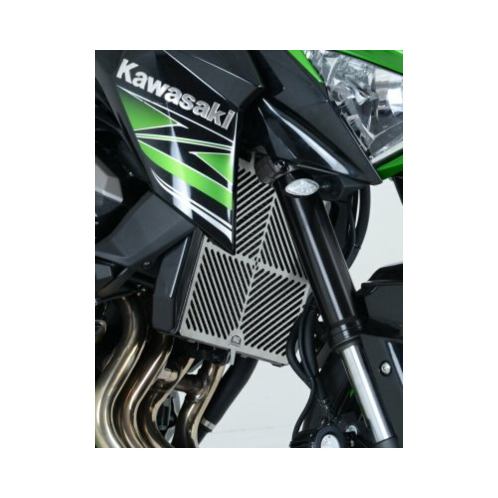 Protection de radiateur R&G RACING inox - Kawasaki