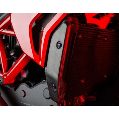 Protection de radiateur LIGHTECH carbone - Ducati 821 Hypermotard