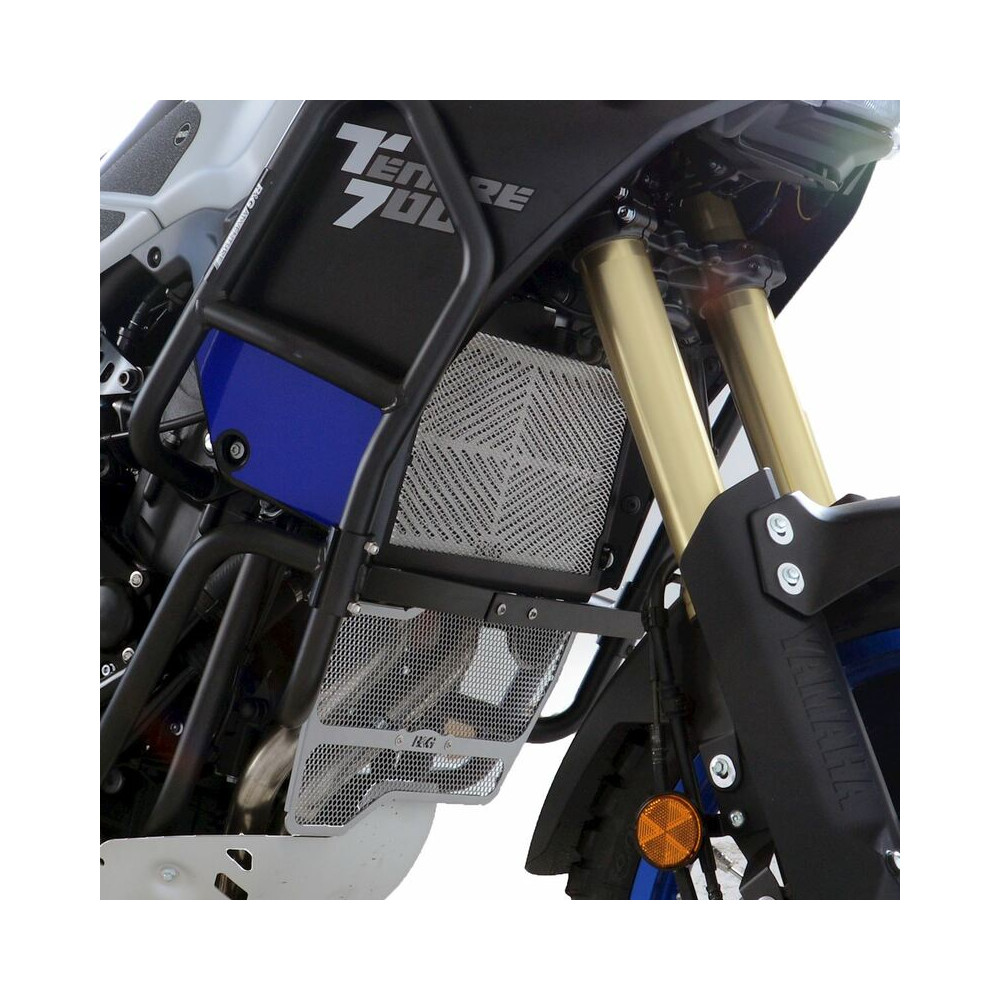 Protection de radiateur R&G RACING inox Yamaha Tenere 700