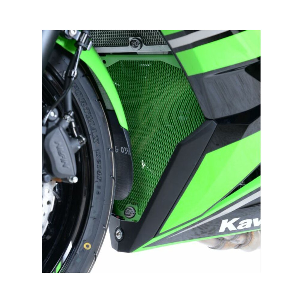 Grille de collecteur R&G Racing aluminium - Kawasaki