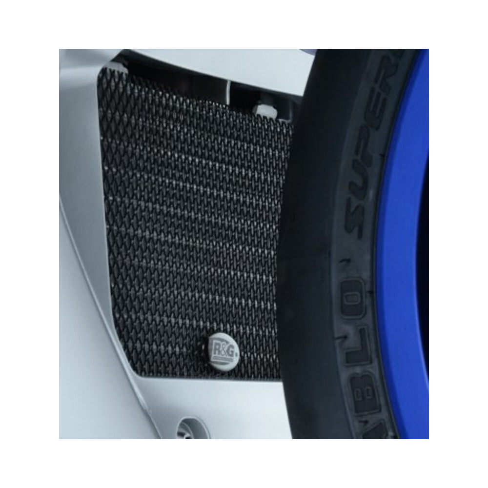 Protection de radiateur R&G Racing titane - Yamaha YZF-R1