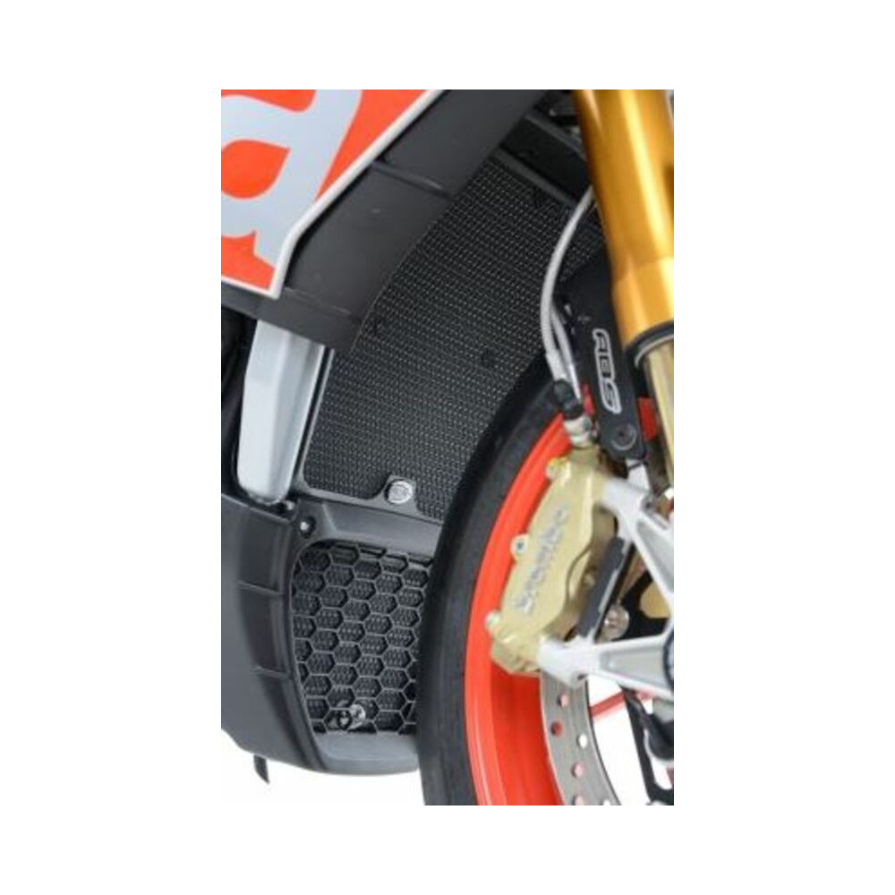 Protection de radiateur R&G Racing titane - Aprilia RSV4RR