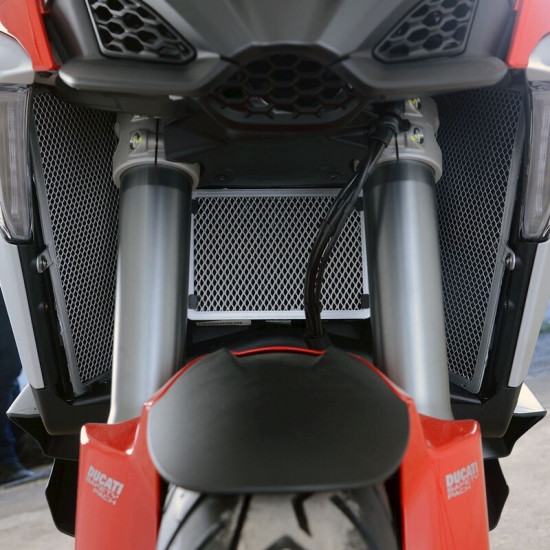 Protection de radiateur R&G RACING titane - Ducati Multistrada V4S