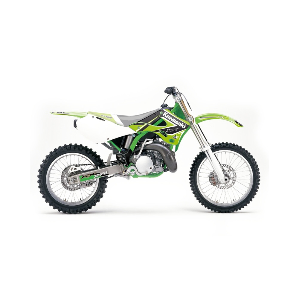 Kit déco BLACKBIRD Dream Graphic 4 Kawasaki KX125/250