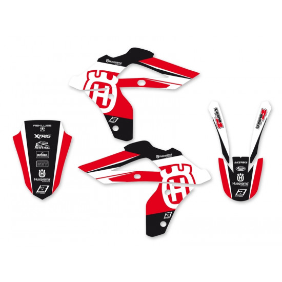 Kit complet BLACKBIRD Dream Graphic 4 Husqvarna