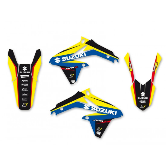 Kit déco BLACKBIRD Dream Graphic 4 Suzuki RM-Z450