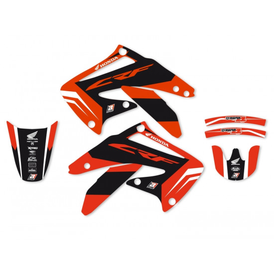 Kit déco BLACKBIRD Dream Graphic 4 Honda CRF450R