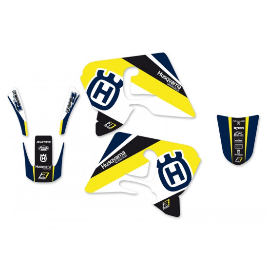 Kit complet BLACKBIRD Dream Graphic 4 Husqvarna