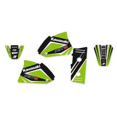 Kit déco BLACKBIRD Dream Graphic 4 Kawasaki KX60