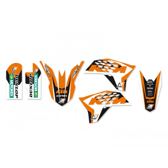 Kit déco BLACKBIRD Dream Graphic 4 KTM SX50