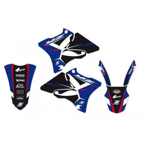 Kit déco BLACKBIRD Dream Graphic 4 Yamaha YZ125/250