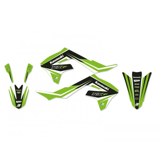 Kit déco BLACKBIRD Dream Graphic 4 Kawasaki KX450F