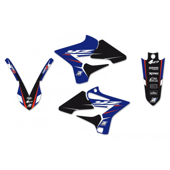 Kit complet BLACKBIRD Dream Graphic 4 Yamaha YZ125/250