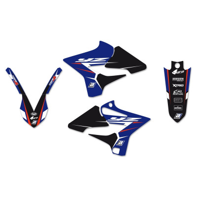 Kit déco BLACKBIRD Dream Graphic 4 Yamaha YZ125/250