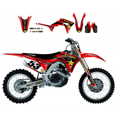 Kit déco BLACKBIRD Rockstar Energy Honda CRF450R/250R