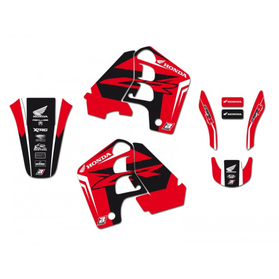 Kit déco BLACKBIRD Dream Graphic 4 Honda CR500R