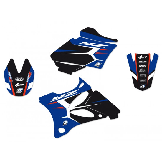 Kit complet BLACKBIRD Dream Graphic 4 Yamaha YZ85