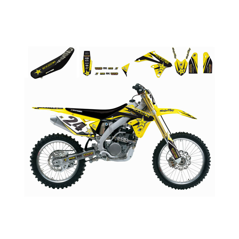 Kit complet BLACKBIRD Rockstar Energy Suzuki RM-Z250