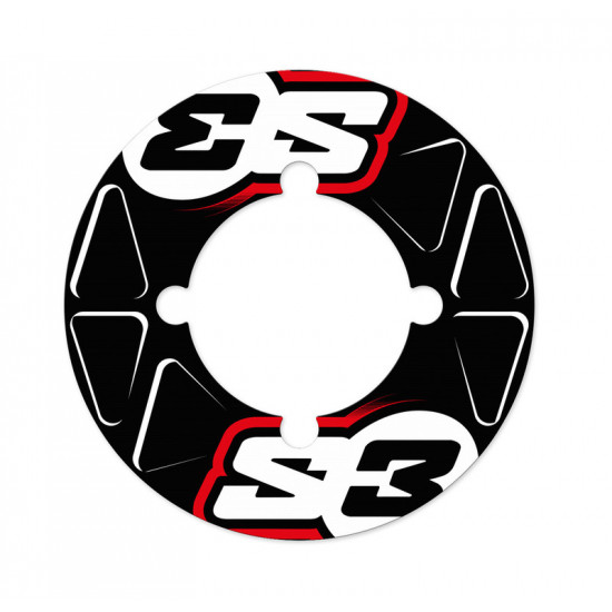 Stickers de couronne S3 46/48 dents rouge