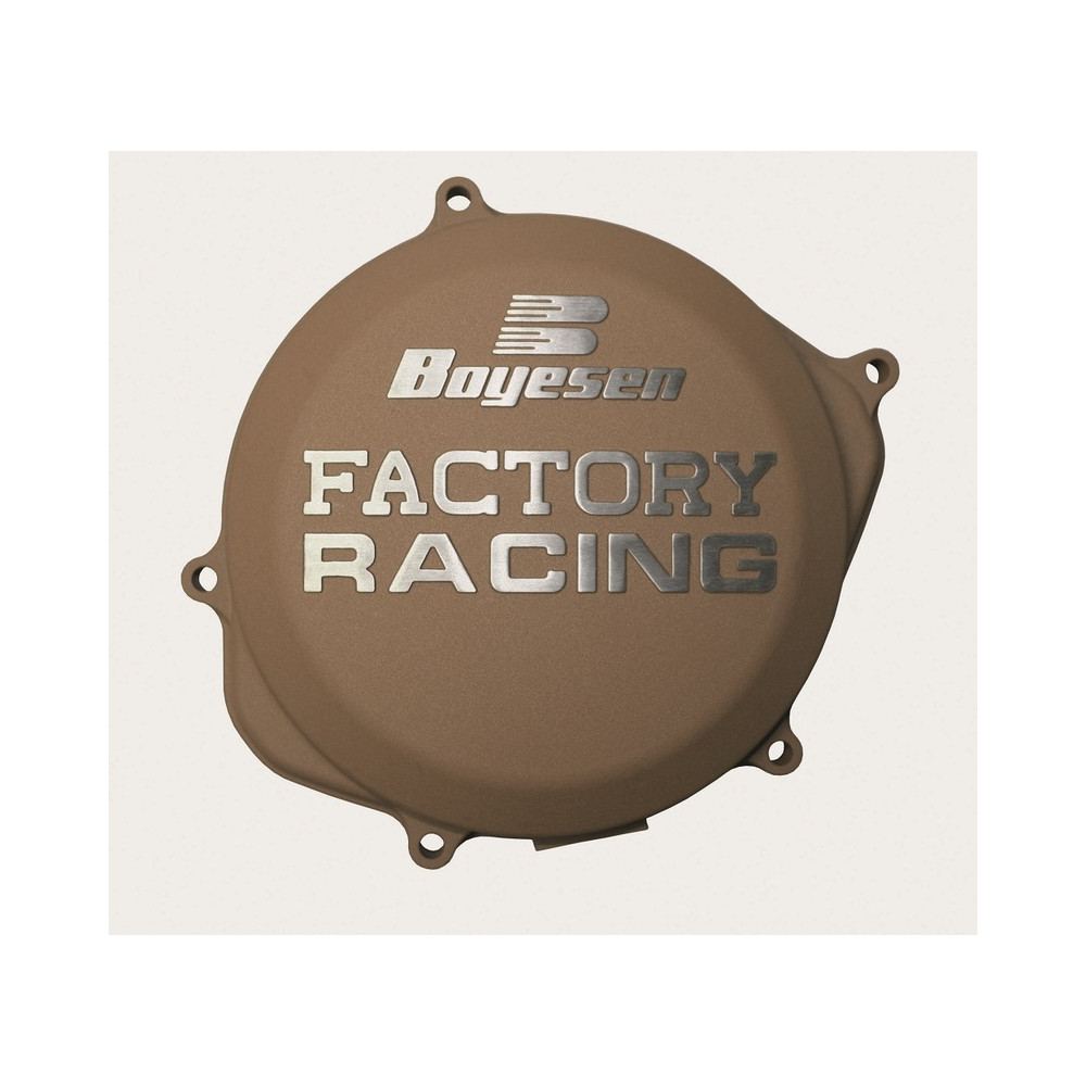 Couvercle de carter d'embrayage BOYESEN Factory Racing magnésium Yamaha YZ85