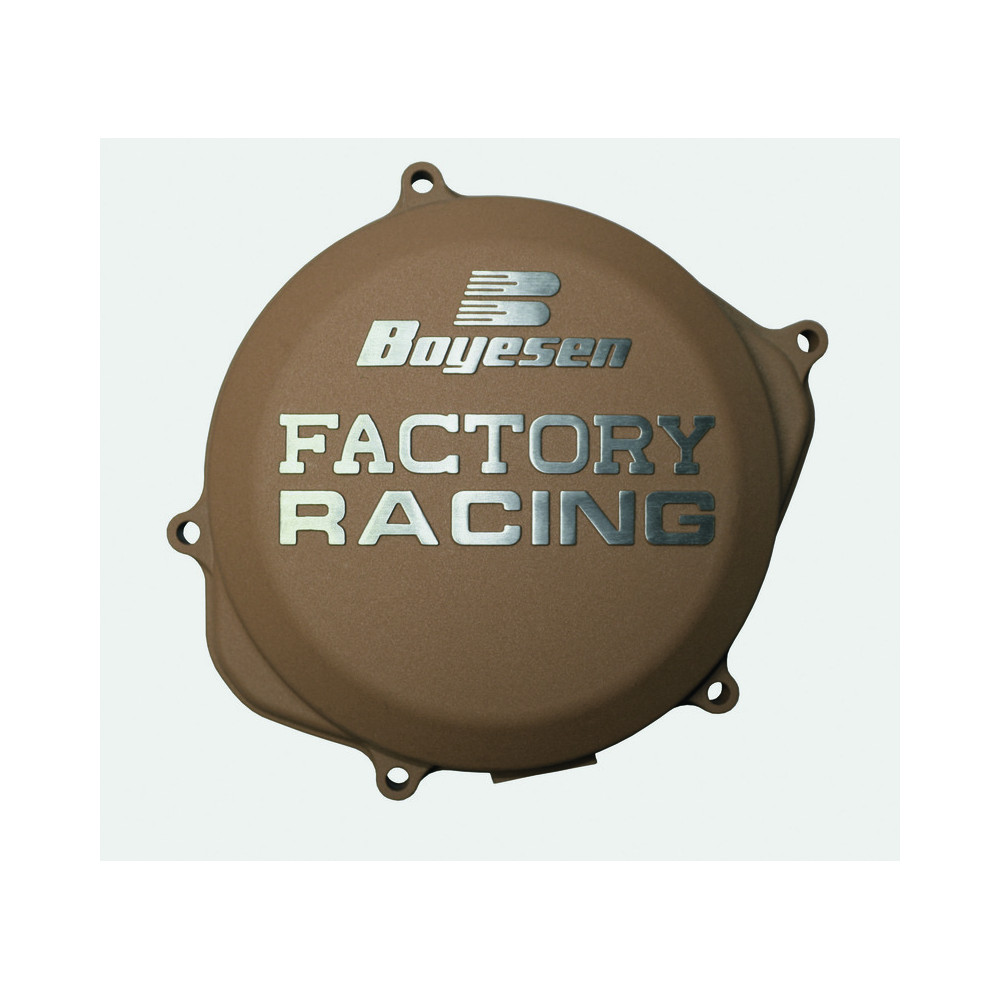 Couvercle de carter d'embrayage BOYESEN Factory Racing magnésium Honda CR250R/500R