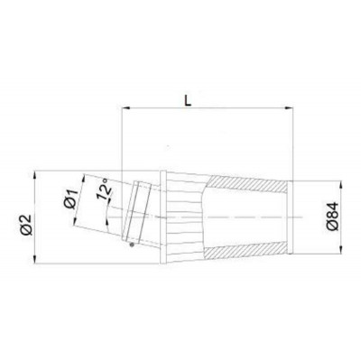 Filtre à air BMC conique Ø65mm - FBSA65-128