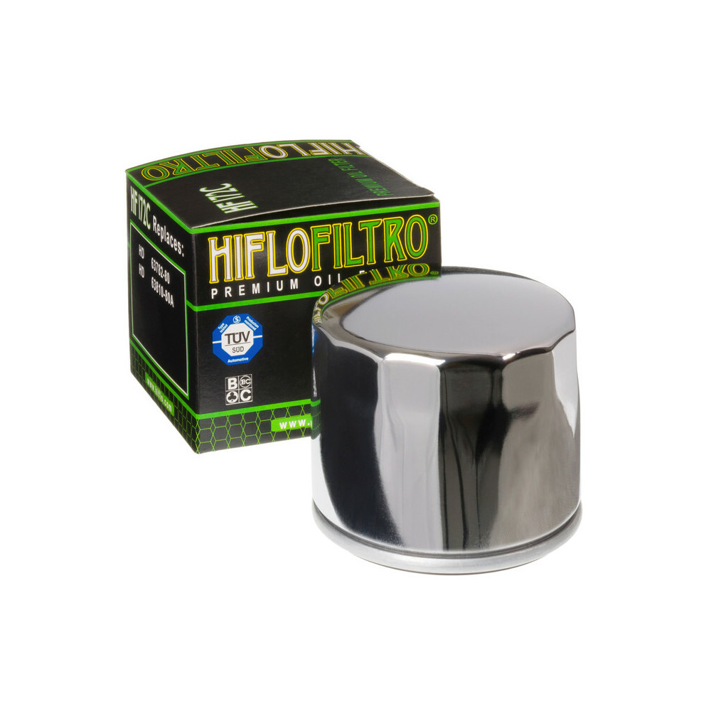 Filtre à huile HIFLOFILTRO Chrome - HF172C